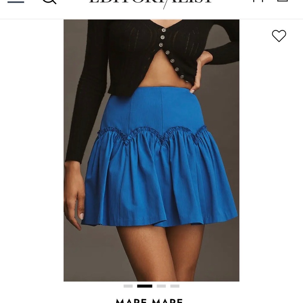 Mare mare blue skirt XS